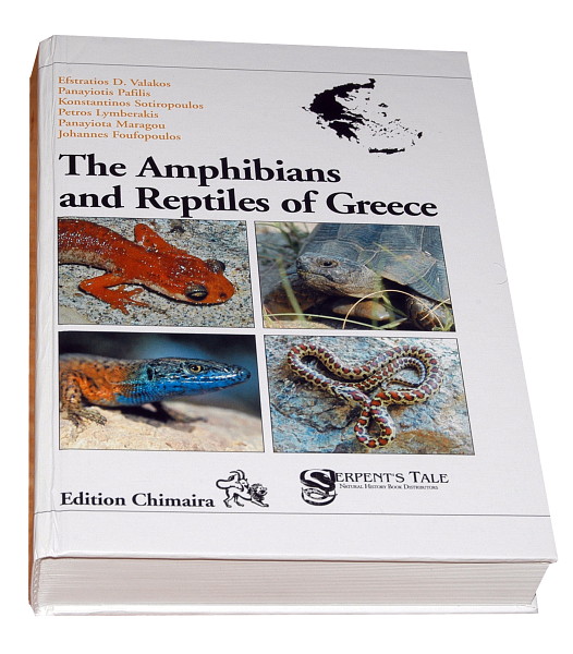 Čelní strana: Amphibians and Reptiles of Greece