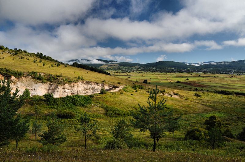 Okolí Bosanského Petrovace.