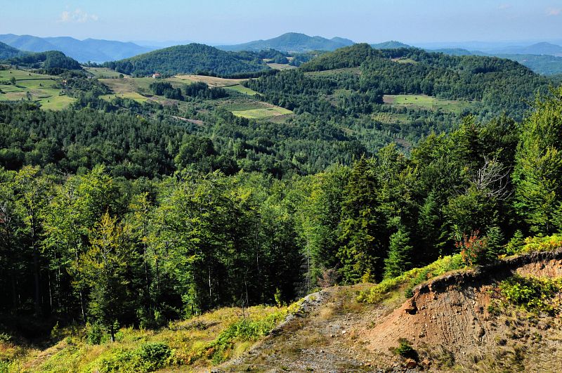 Pohoří Borja planina.