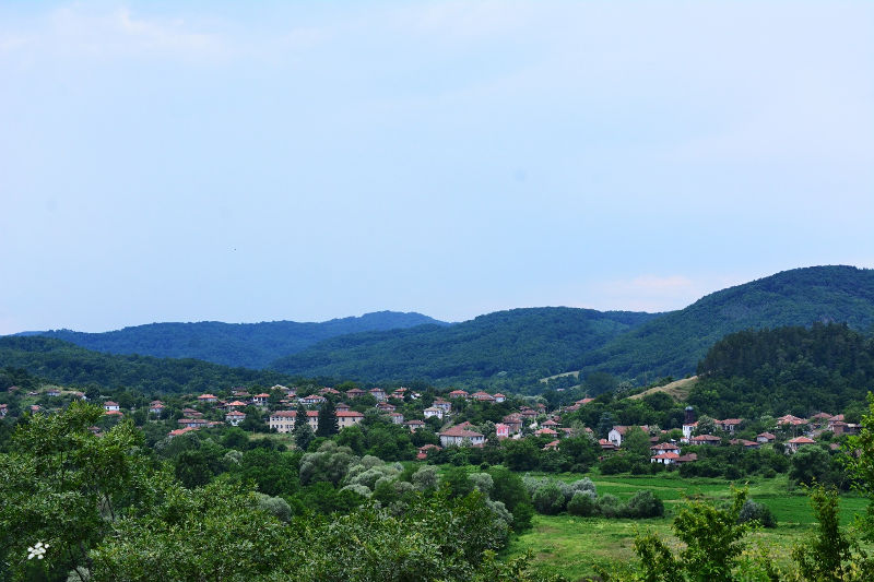 Vesnice Kosti v nitru národního parku Strandža